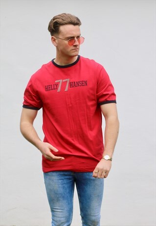 HELLY HANSEN USA VINTAGE 90S MINIMALIST