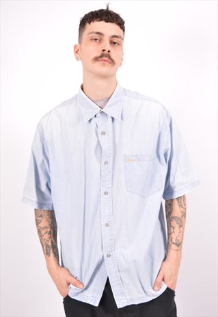 VINTAGE CALVIN KLEIN SHIRT BLUE