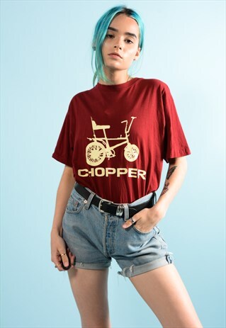 VINTAGE CHOPPER TEE SHIRT