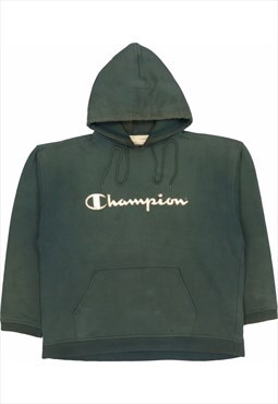 Vintage 90's Champion Hoodie Spellout Heavyweight Pullover
