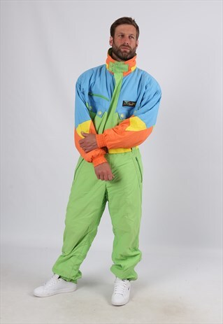 VINTAGE COLMAR FULL SKI SUIT SNOW UK M 40" (6FU)