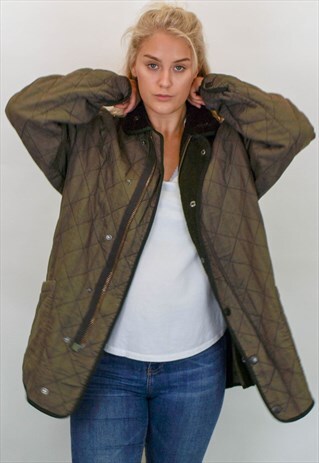 VINTAGE BARBOUR QUILTED JACKET