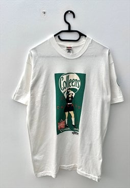 Vintage Chicago colleens white baseball 1994 T-shirt large 