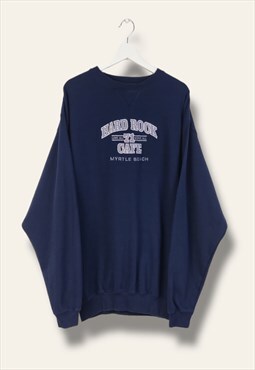 Vintage Hard rock cafe Sweatshirt Myrtle in Blue M