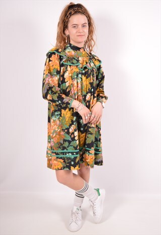 VINTAGE KENZO DRESS FLORAL MULTI