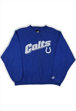 Puma NFL Vintage Colts Blue Sweatshirt
