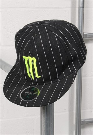 Vintage Monster Energy Cap in Black Summer Snapback Hat