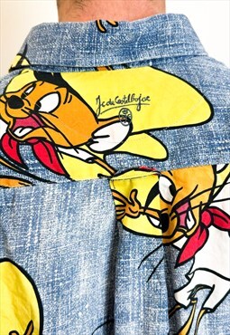 VIntage 90s Speedy Gonzales long sleeved shirt 