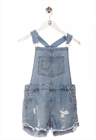 VINTAGE LOVE TREE 90S OVERALL USED LOOK BLUE