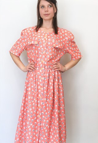 VINTAGE 80'S DRESS