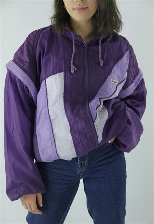 90'S ELLESSE VINTAGE TRACK JACKET PURPLE