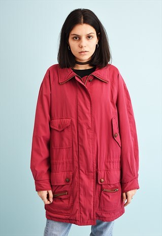 90'S RETRO ATHLEISURE SPORTS PARKA PUFFER JACKET