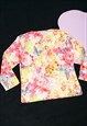 VINTAGE TOP Y2K FAIRY BUTTERFLY LONG SLEEVE T-SHIRT IN PINK