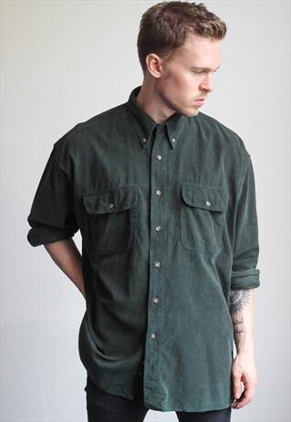 VINTAGE OVERSIZED CORDUROY SHIRT