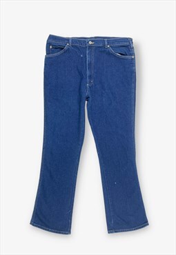 Vintage LEE Bootcut Jeans Dark Blue W38 L34 BV15710
