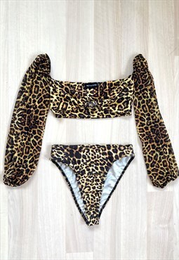 Leopard Print Bikini 