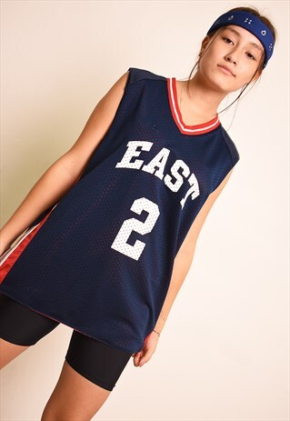 90S RETRO NIKE SPORTS CONVERTIBLE JERSEY TANK TOP TEE