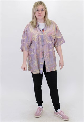 VINTAGE FESTIVAL PATTERN SHIRT