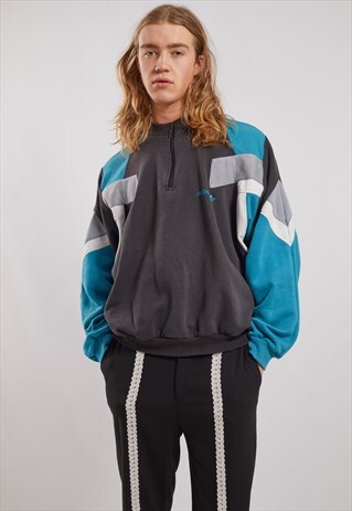 VINTAGE ADIDAS 1/4 ZIP SWEATSHIRT