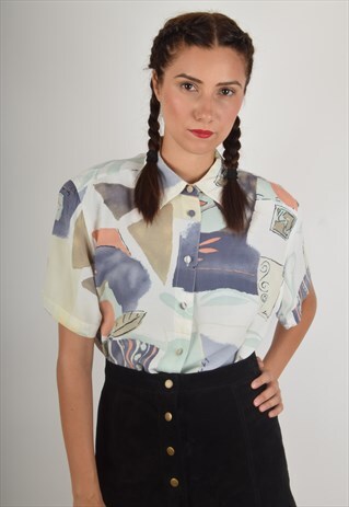 VINTAGE SHIRT FESTIVAL PRINT 90'S (998)