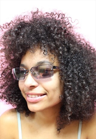 VINTAGE BLACK TINT Y2K SUNGLASSES