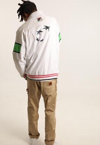 VINTAGE FILA WINDBREAKER FESTIVAL JACKET