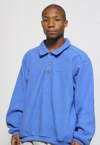 VINTAGE PATAGONIA 1/4 BUTTON FLEECE