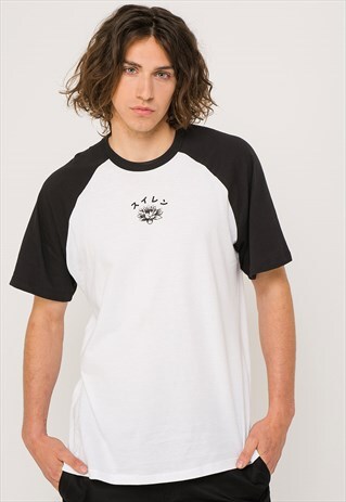 'WATER LILY' T-SHIRT IN WHITE