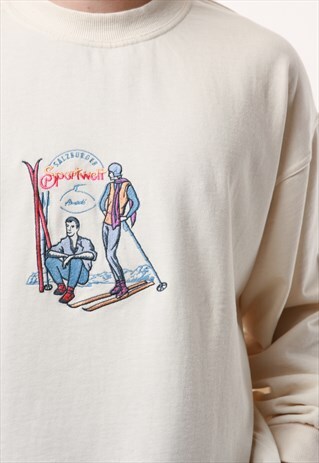90S AUSTRIAN VINTAGE SALZBURGER COTTON SWEATSHIRT 16584