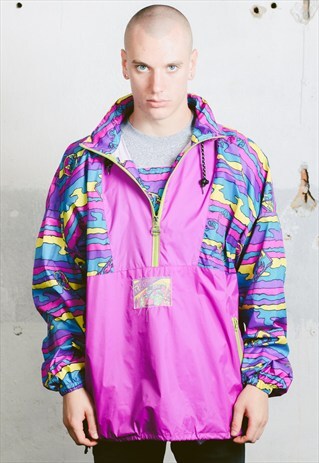VINTAGE BOLD FESTIVAL RAIN JACKET