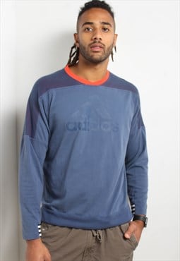 Vintage Adidas Sweatshirt Blue