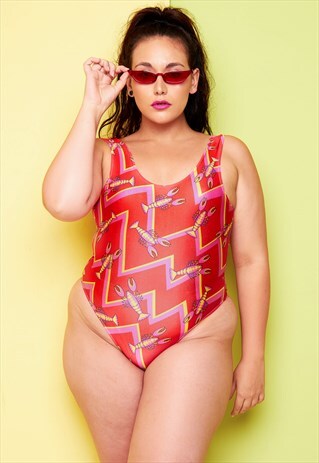 RED HOT LOBSTER SWIMSUIT