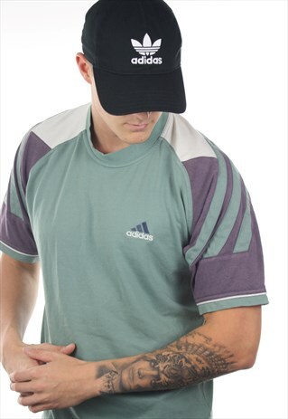 VINTAGE 90S ADIDAS SMALL LOGO T SHIRT TEE