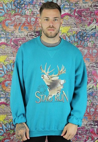 VINTAGE UNIVERSITY AMERICAN SWEATSHIRT. UNISEX.