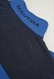VINTAGE NAUTICA QUARTER ZIP BLUE SWEATSHIRT MENS