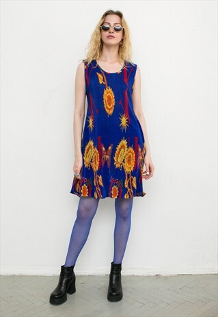 VINTAGE MIDI SUMMER SUNDRESS