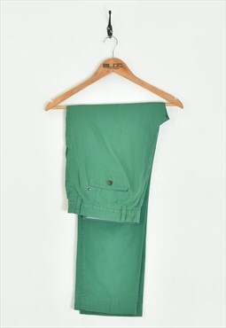 Vintage Tommy Hilfiger Chino Trousers Green Large