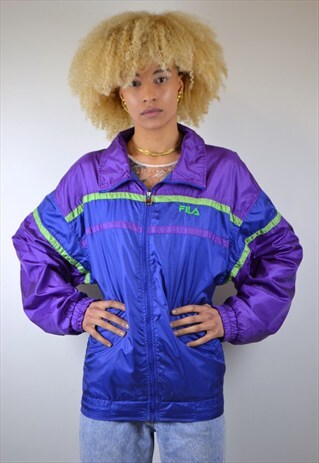VINTAGE 90'S FILA TRACK JACKET