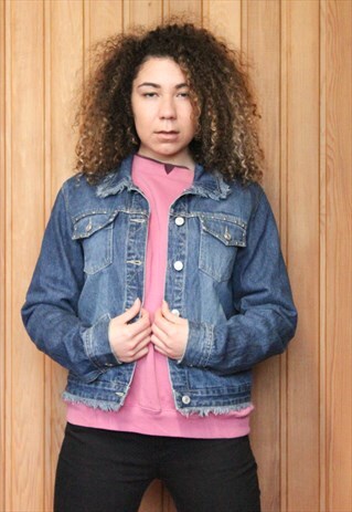 VINTAGE 1990S BLUE DENIM JACKET
