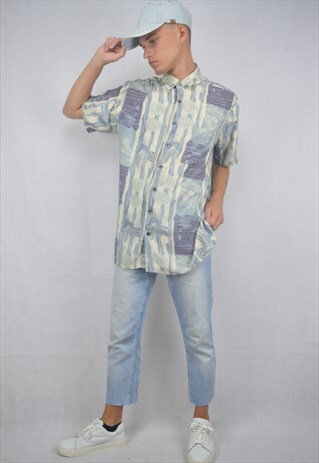 VINTAGE GRAPHIC MULTICOLOUR SHORT SLEEVE SHIRT