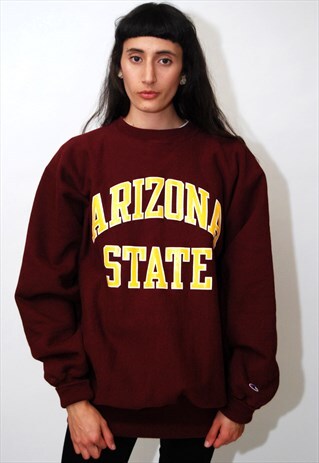 ARIZONA STATE SWEATSHIRT (2XL) CHAMPION REVERSE WEAVE 80S