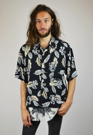 VINTAGE 90'S HAWAIIAN PRINT SHIRT
