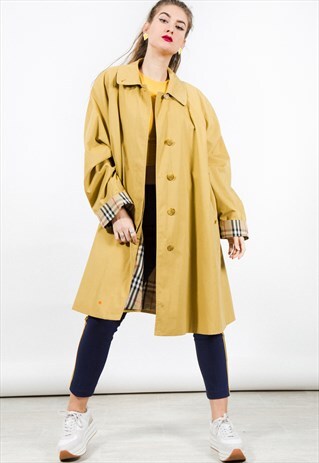 VINTAGE 80S ORIGINAL BURBERRY TRENCH / S3875