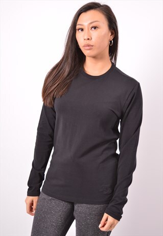 VINTAGE LEE TOP LONG SLEEVE BLACK