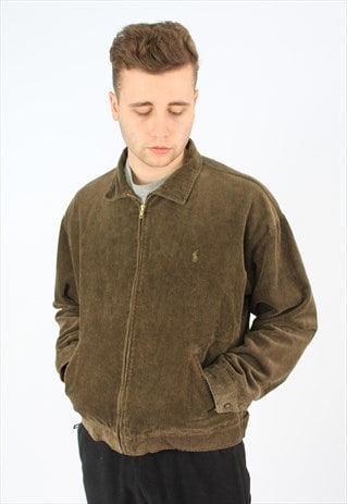 RALPH LAUREN CLASSIC CORD HARRINGTON JACKET