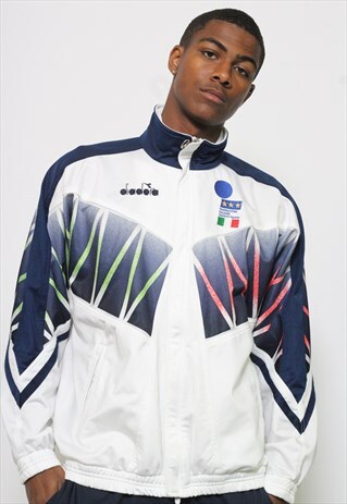 VINTAGE DIADORA ITALY TRACK TOP