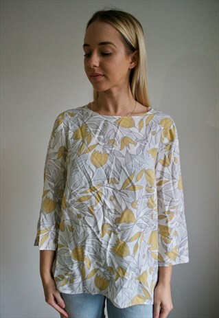 VINTAGE 70'S PATTERNED TOP