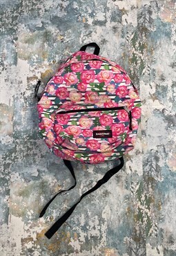 Vintage Y2K Pastel Floral Eastpak Backpack