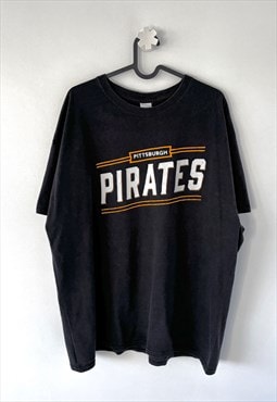 Pittsburgh pirates MLB black Gildan t-shirt XL  