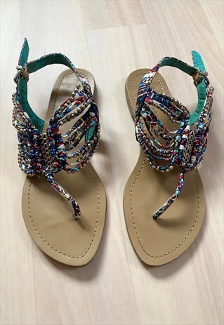 Embellished Sandals
